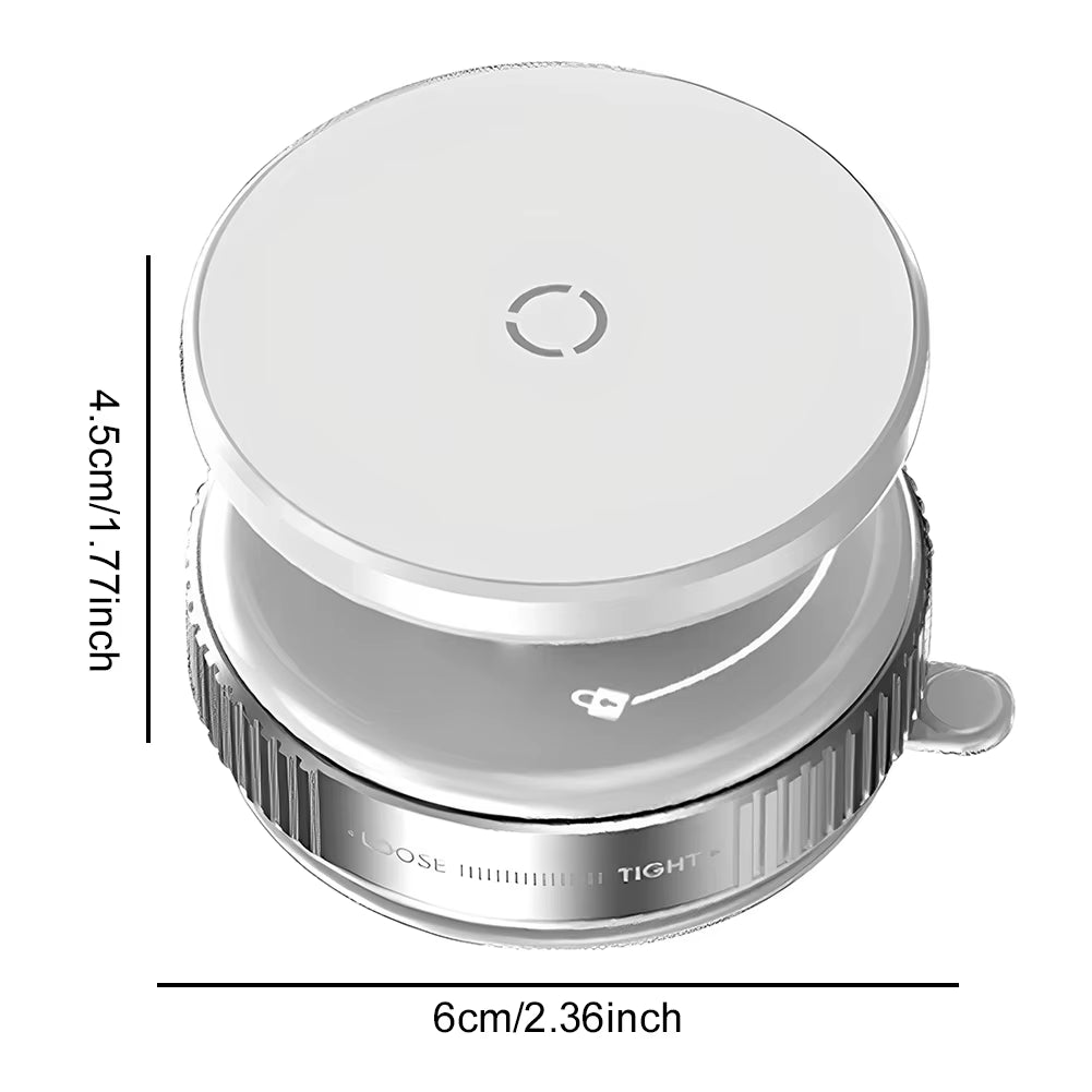 360° Rotation   Magnetic Vacuum Car Phone Holder